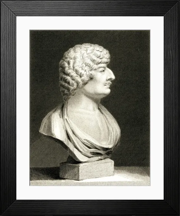 Framed Print : ROBERT HERRICK / 1591-1674 Framed Print : ROBERT HERRICK / 1591-1674