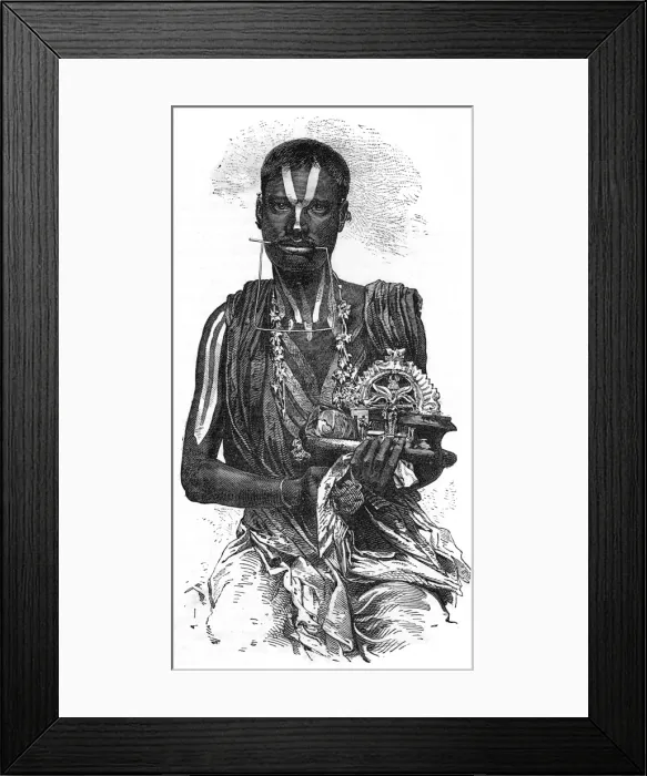Framed Print : Hindu Fakir Framed Print : Hindu Fakir