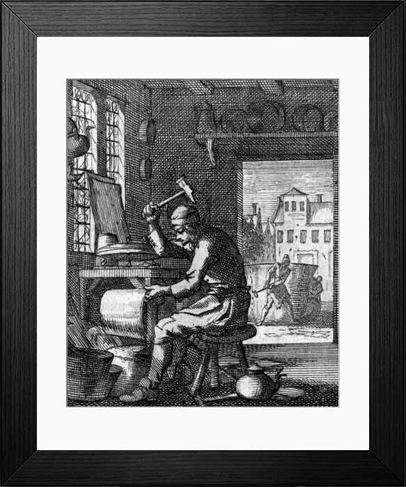 Framed Print : Dutch Coppersmith C17 Framed Print : Dutch Coppersmith C17