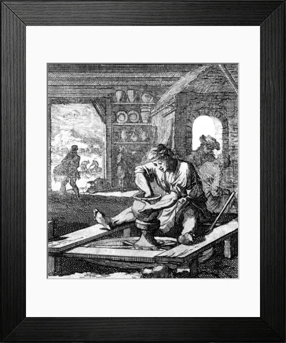 Framed Print : Dutch Potter C17 Framed Print : Dutch Potter C17