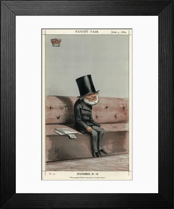Framed Print : Lord John Russell Framed Print : Lord John Russell