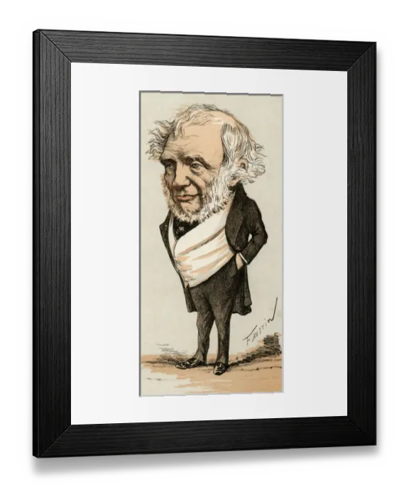 Framed Print : Lord John Russell / 1874 Framed Print : Lord John Russell / 1874