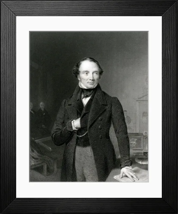 Framed Print : Lord John Russell / C 1850 Framed Print : Lord John Russell / C 1850