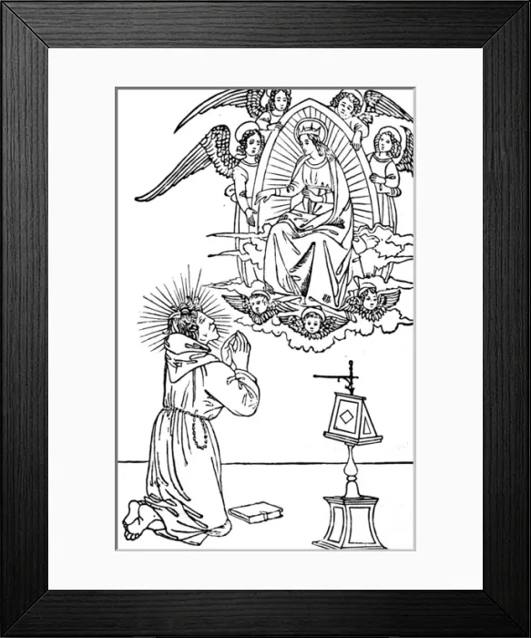Framed Print : Jacopone Da Todi Framed Print : Jacopone Da Todi