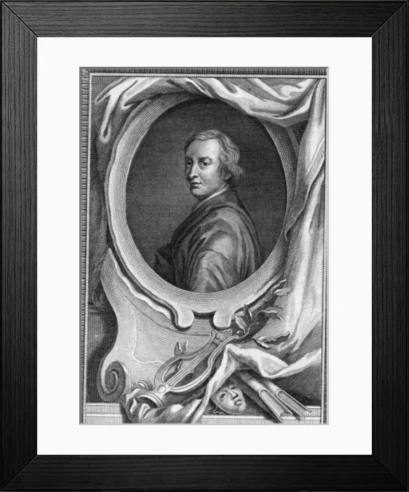 Framed Print : John Dryden Sharp Framed Print : John Dryden Sharp