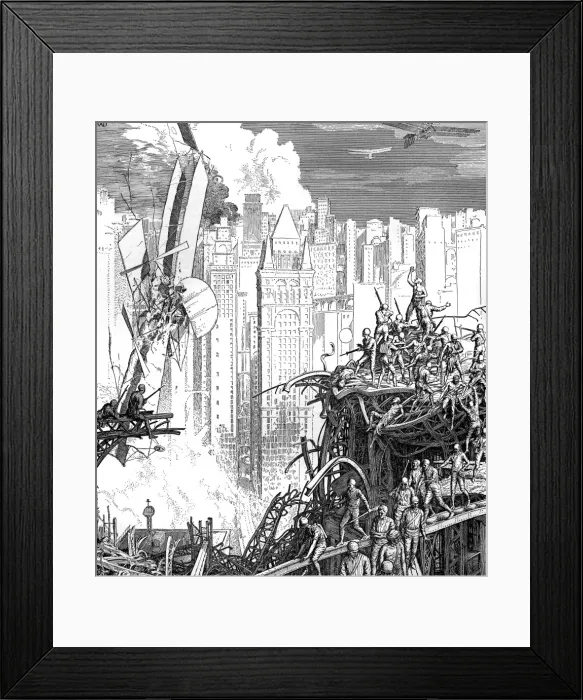 Framed Print : The Last War Framed Print : The Last War