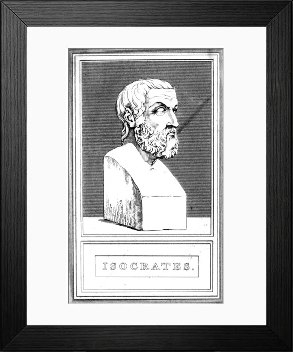 Framed Print : Isocrates, Athenianorator Framed Print : Isocrates, Athenianorator