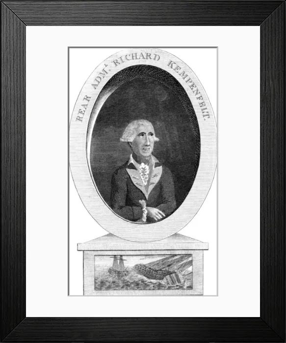 Framed Print : Richard Kempenfelt Framed Print : Richard Kempenfelt