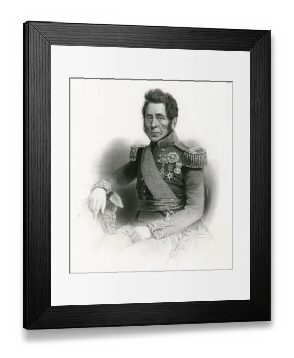 Framed Print : Sir John Fox Burgoyne Framed Print : Sir John Fox Burgoyne
