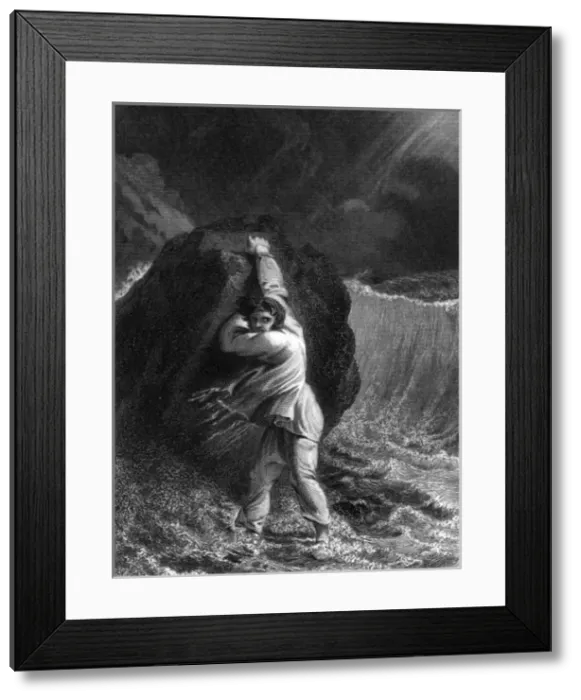 Framed Print : Crusoes Ship Wrecked Framed Print : Crusoes Ship Wrecked
