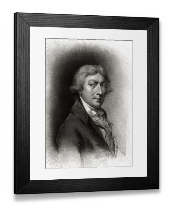 Framed Print : Gainsborough / Self-Prt Framed Print : Gainsborough / Self-Prt