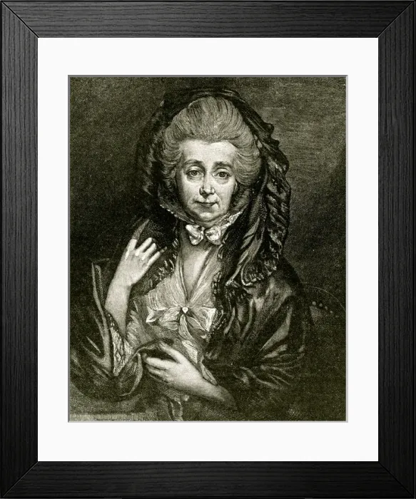 Framed Print : Mrs Gainsborough / By Mr Framed Print : Mrs Gainsborough / By Mr