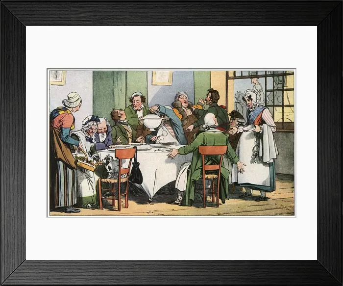 Framed Print : French Coaching Inn Framed Print : French Coaching Inn