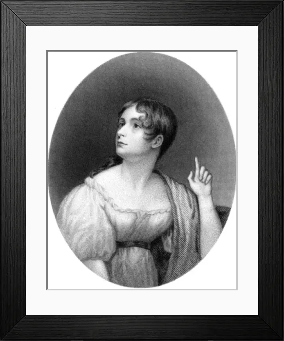 Framed Print : Anna Brownell Jameson Framed Print : Anna Brownell Jameson