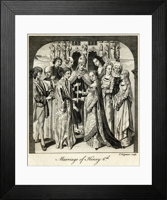 Framed Print : Henry VI wedding Framed Print : Henry VI wedding