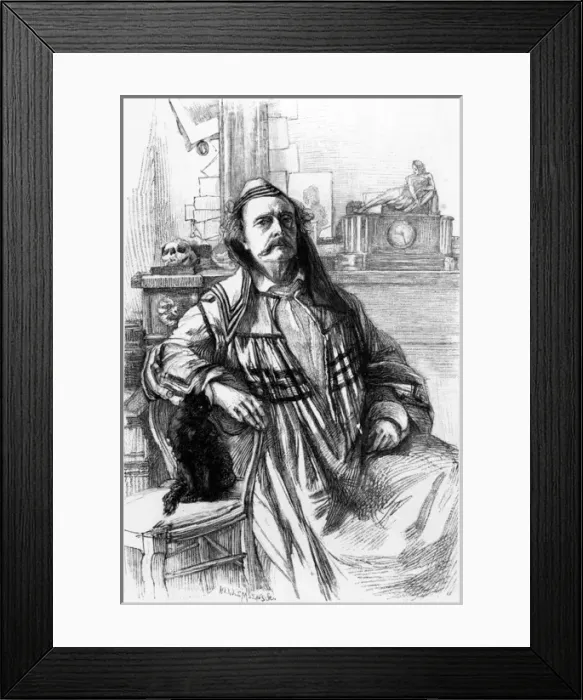 Framed Print : Barbey D aurevilly Framed Print : Barbey D aurevilly