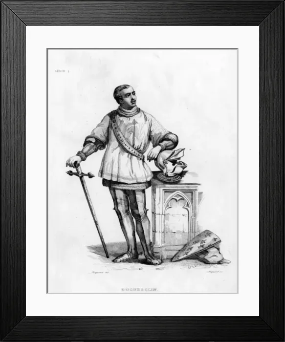 Framed Print : Duguesclin (Migneret) Framed Print : Duguesclin (Migneret)