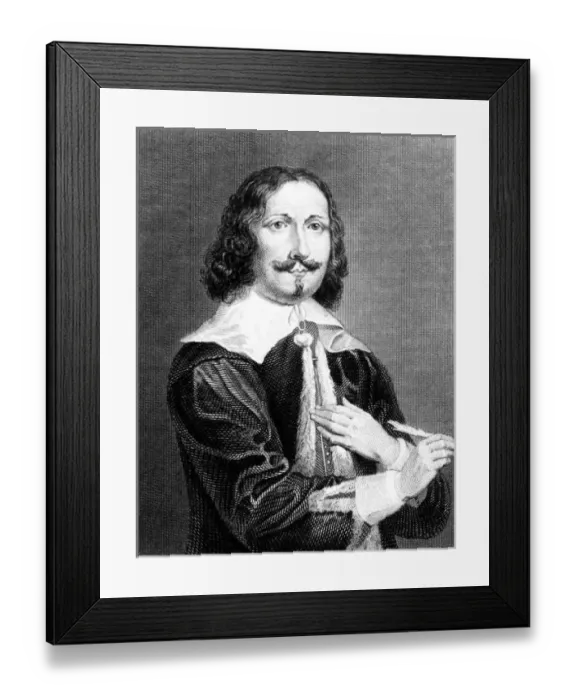 Framed Print : Francis Quarles Framed Print : Francis Quarles