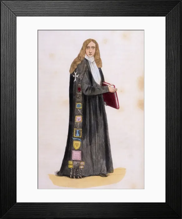 Framed Print : Kt of St John / Thiron Framed Print : Kt of St John / Thiron