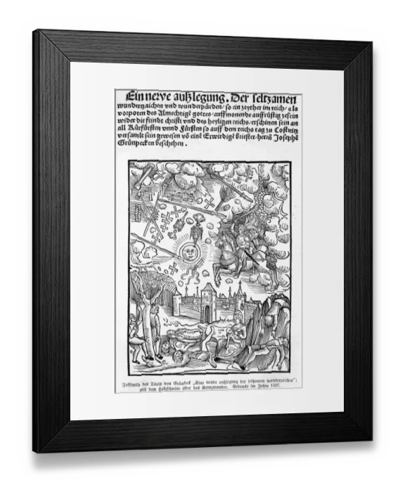 Framed Print : Aerial Battle 1507 Framed Print : Aerial Battle 1507