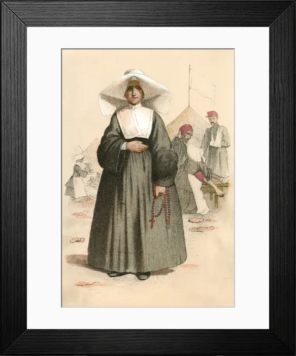 Framed Print : Nuns of St Vincent Framed Print : Nuns of St Vincent