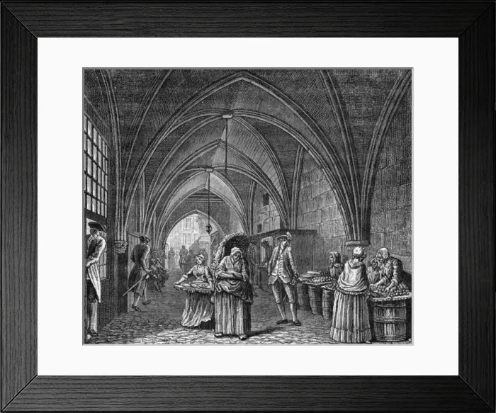Framed Print : Covered Market / Chatelet Framed Print : Covered Market / Chatelet