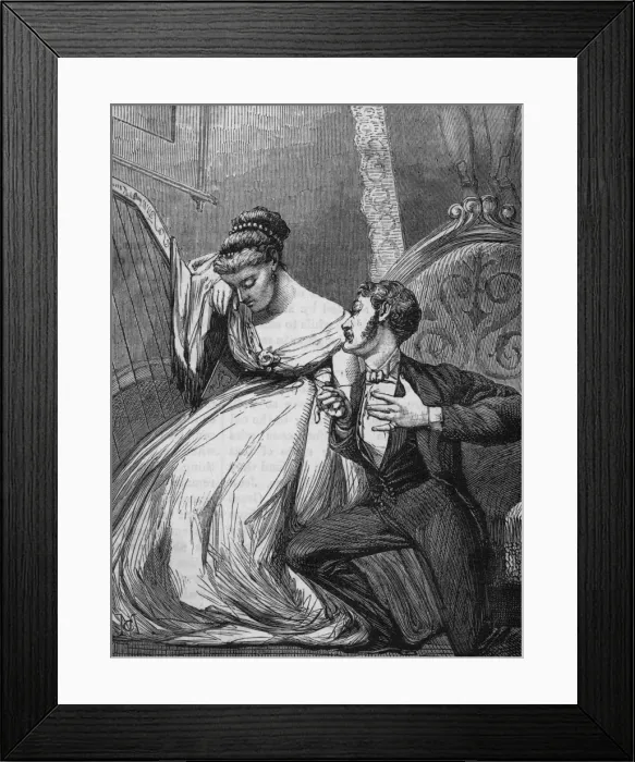 Framed Print : A Heartfelt Proposal Framed Print : A Heartfelt Proposal