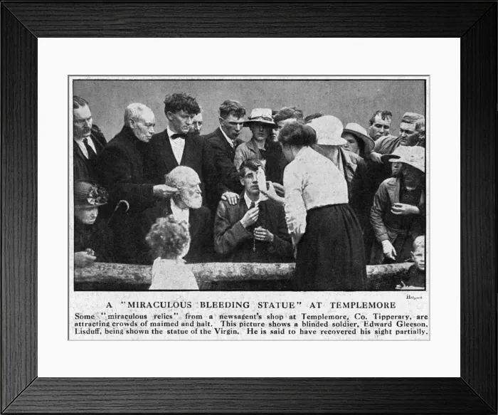 Framed Print : Soldier Recovers Sight Framed Print : Soldier Recovers Sight