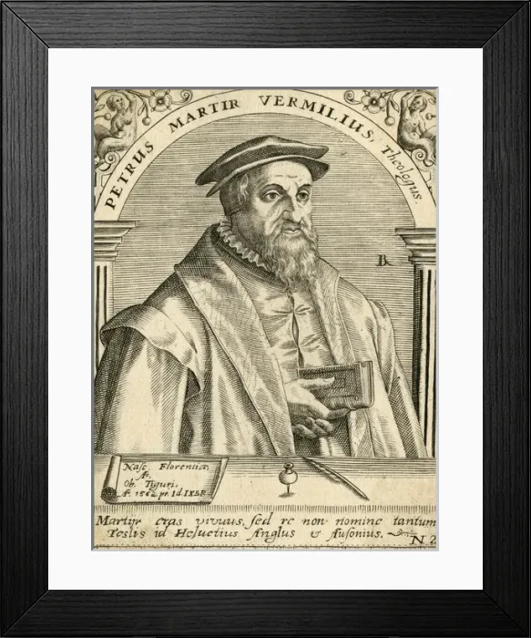 Framed Print : Pietro Martire Vermigli Framed Print : Pietro Martire Vermigli