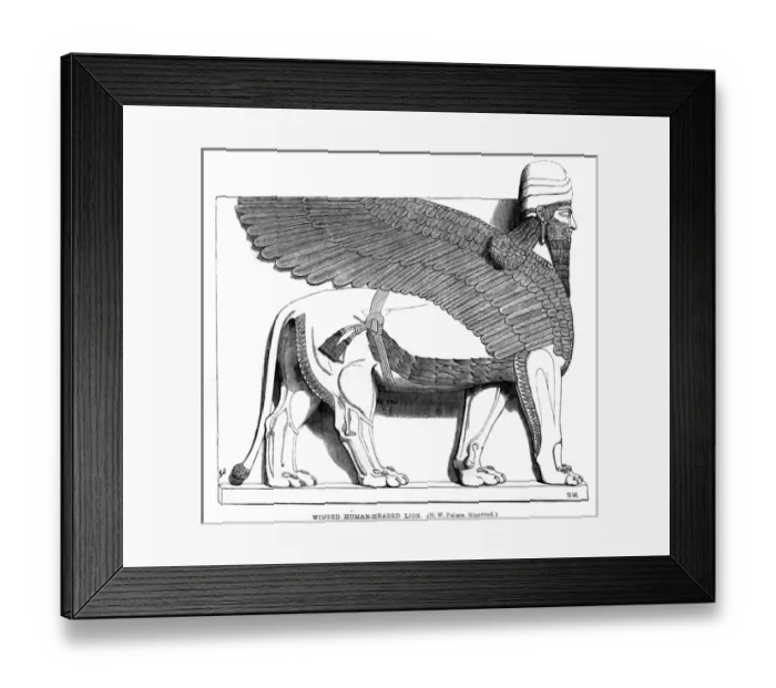 Framed Print : Iraq / Archaeology / Kalhu Framed Print : Iraq / Archaeology / Kalhu