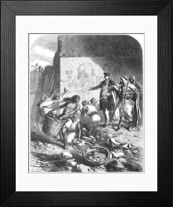 Framed Print : Iraq / Archaeology / Kalhu Framed Print : Iraq / Archaeology / Kalhu