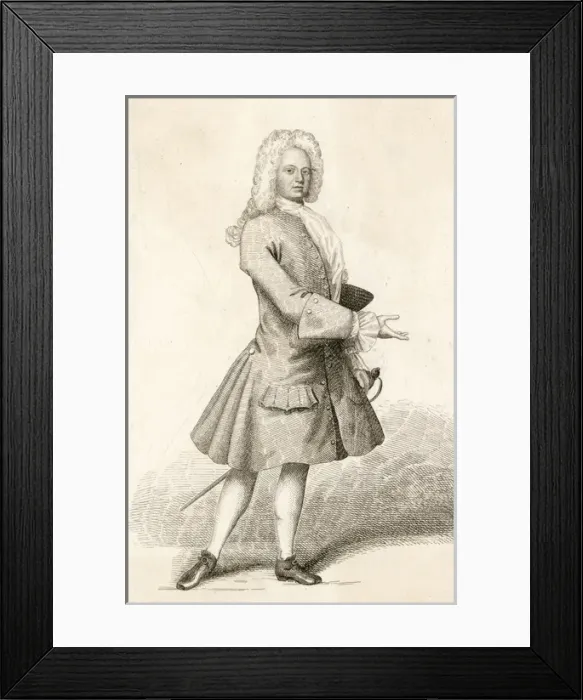 Framed Print : George Verute - fulllength Framed Print : George Verute - fulllength
