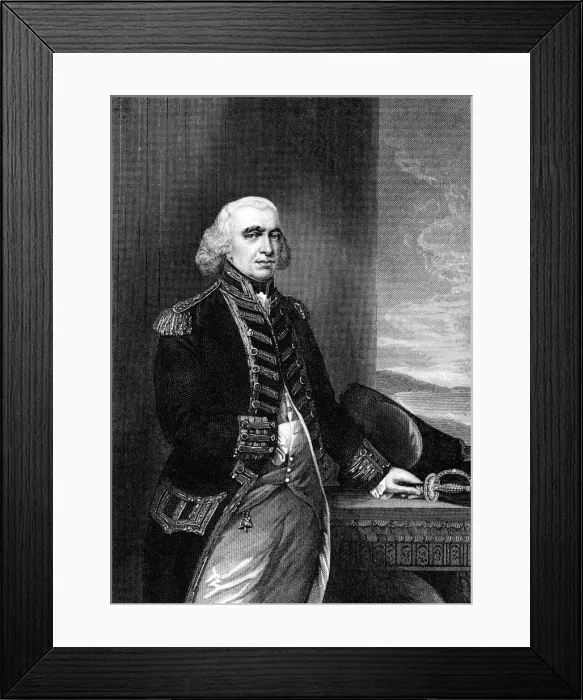 Framed Print : Richard Howe Framed Print : Richard Howe
