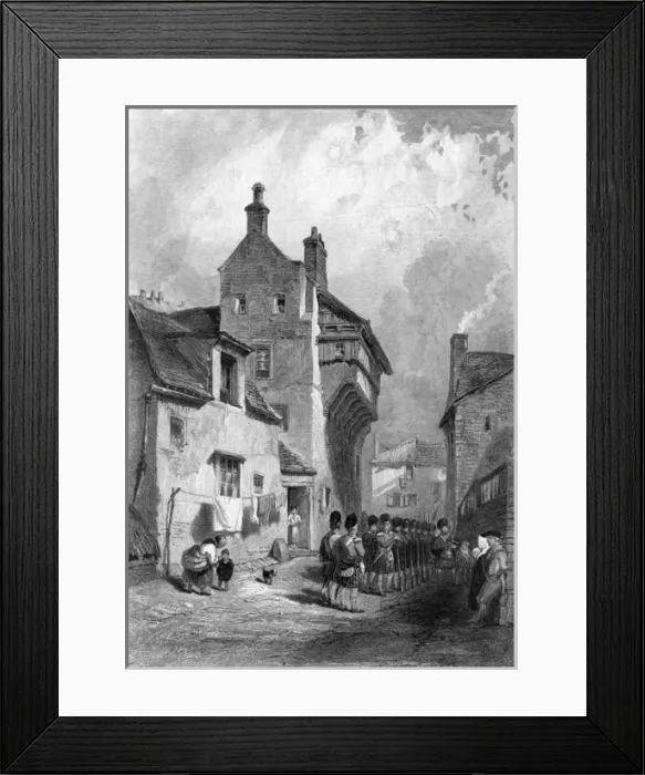 Framed Print : Perth / Uk / Street Scene Framed Print : Perth / Uk / Street Scene