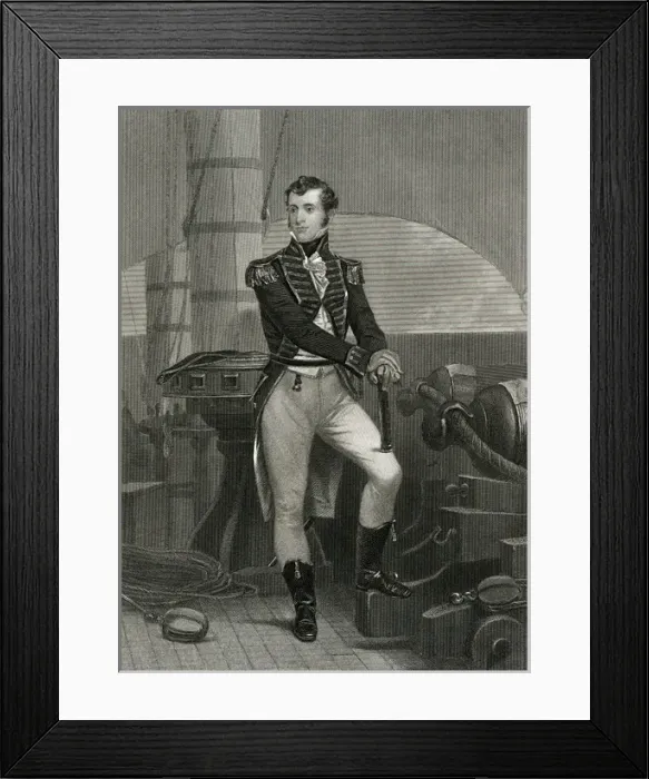 Framed Print : Stephen Decatur (Chappel Framed Print : Stephen Decatur (Chappel