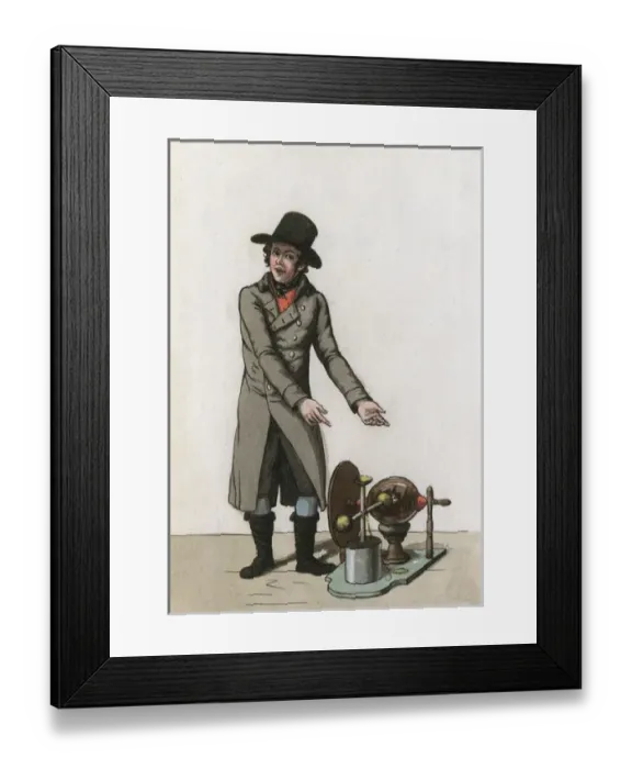 Framed Print : Electric Shock Trader Framed Print : Electric Shock Trader