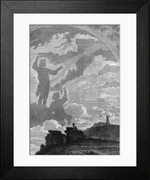 Framed Print : Brocken Spectre Framed Print : Brocken Spectre