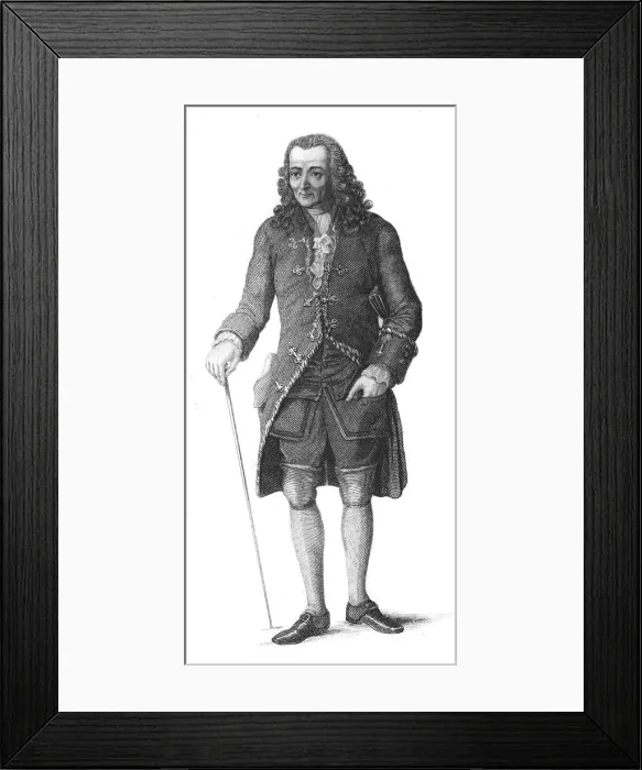 Framed Print : Voltaire Truelove Framed Print : Voltaire Truelove
