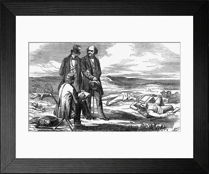 Framed Print : Reporter, Reichshoffen Framed Print : Reporter, Reichshoffen