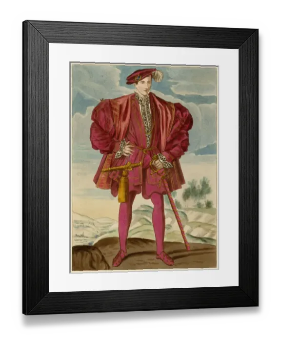 Framed Print : Henry Howard, Earl of Surrey Framed Print : Henry Howard, Earl of Surrey