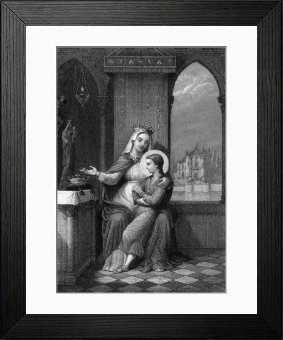 Framed Print : Louis Ix / Mothers Knee Framed Print : Louis Ix / Mothers Knee