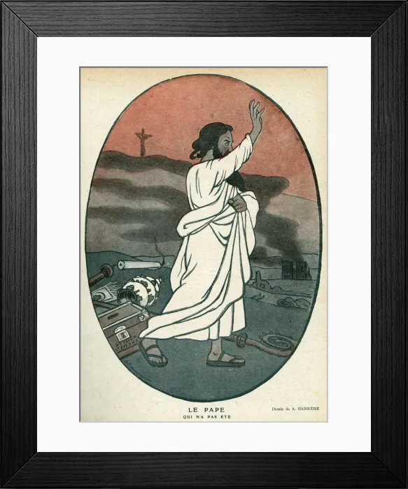 Framed Print : Pope as Hes Never Been Framed Print : Pope as Hes Never Been