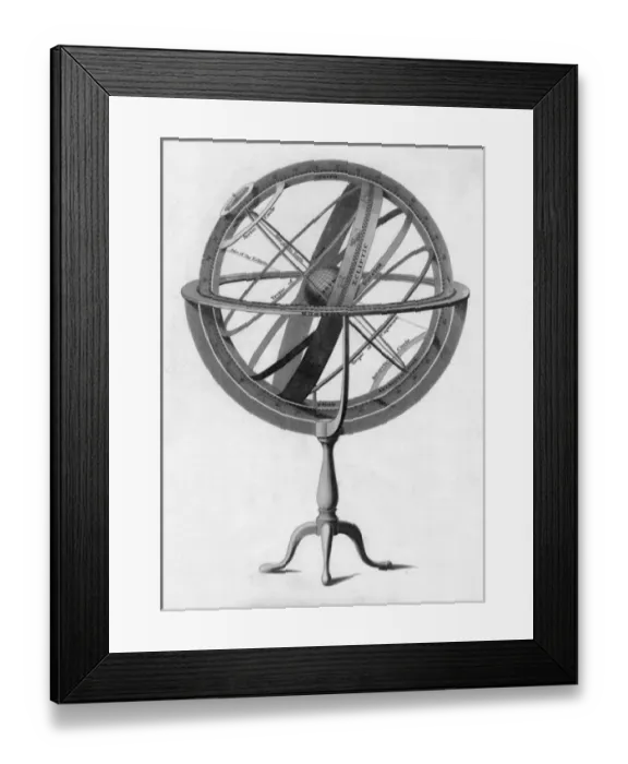 Framed Print : Armillary Sphere Framed Print : Armillary Sphere