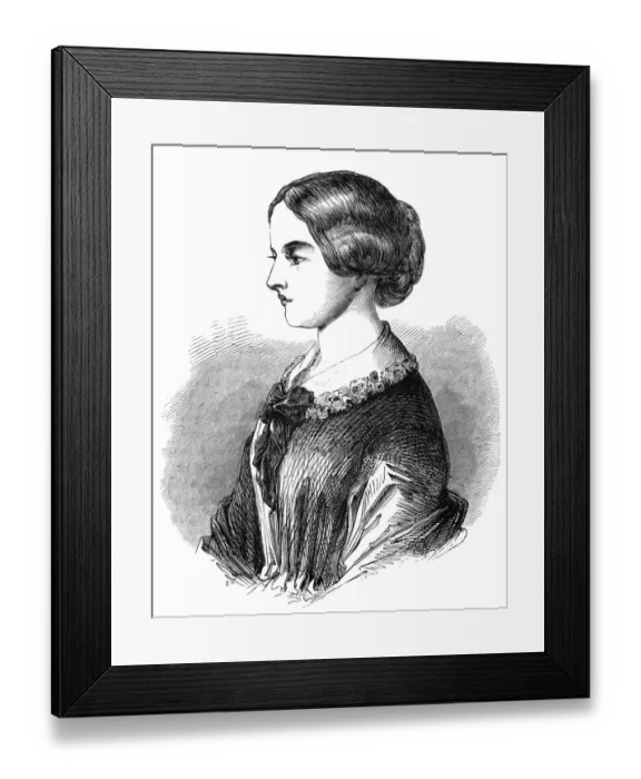 Framed Print : Nightingale / Anon Eng Framed Print : Nightingale / Anon Eng