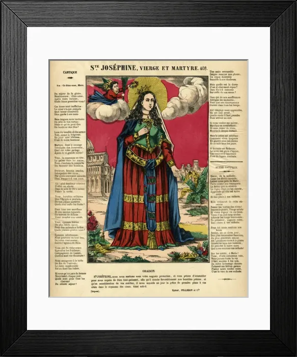 Framed Print : Saint Giuseppina Framed Print : Saint Giuseppina