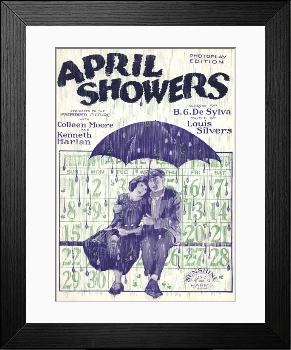 Framed Print : April Showers Framed Print : April Showers