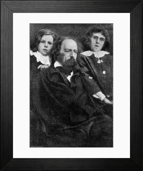 Framed Print : Tennyson Cameron sons Framed Print : Tennyson Cameron sons