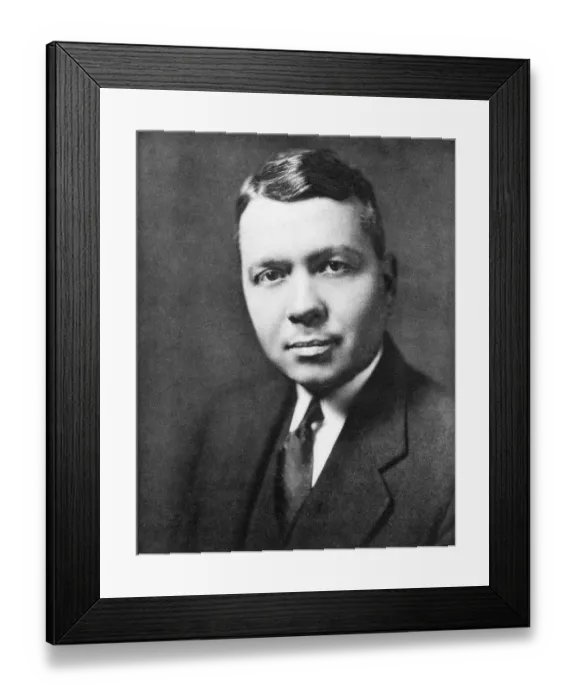 Framed Print : Harold C Urey / Nobel 1934 Framed Print : Harold C Urey / Nobel 1934