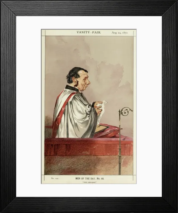 Framed Print : Charles John Vaughan Framed Print : Charles John Vaughan