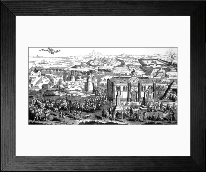 Framed Print : Field / Cloth / Gold Framed Print : Field / Cloth / Gold
